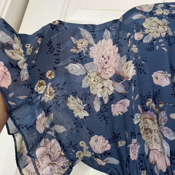 Meetrendi New Floral V-Neck Maxi Dress - Picture 3 of 7